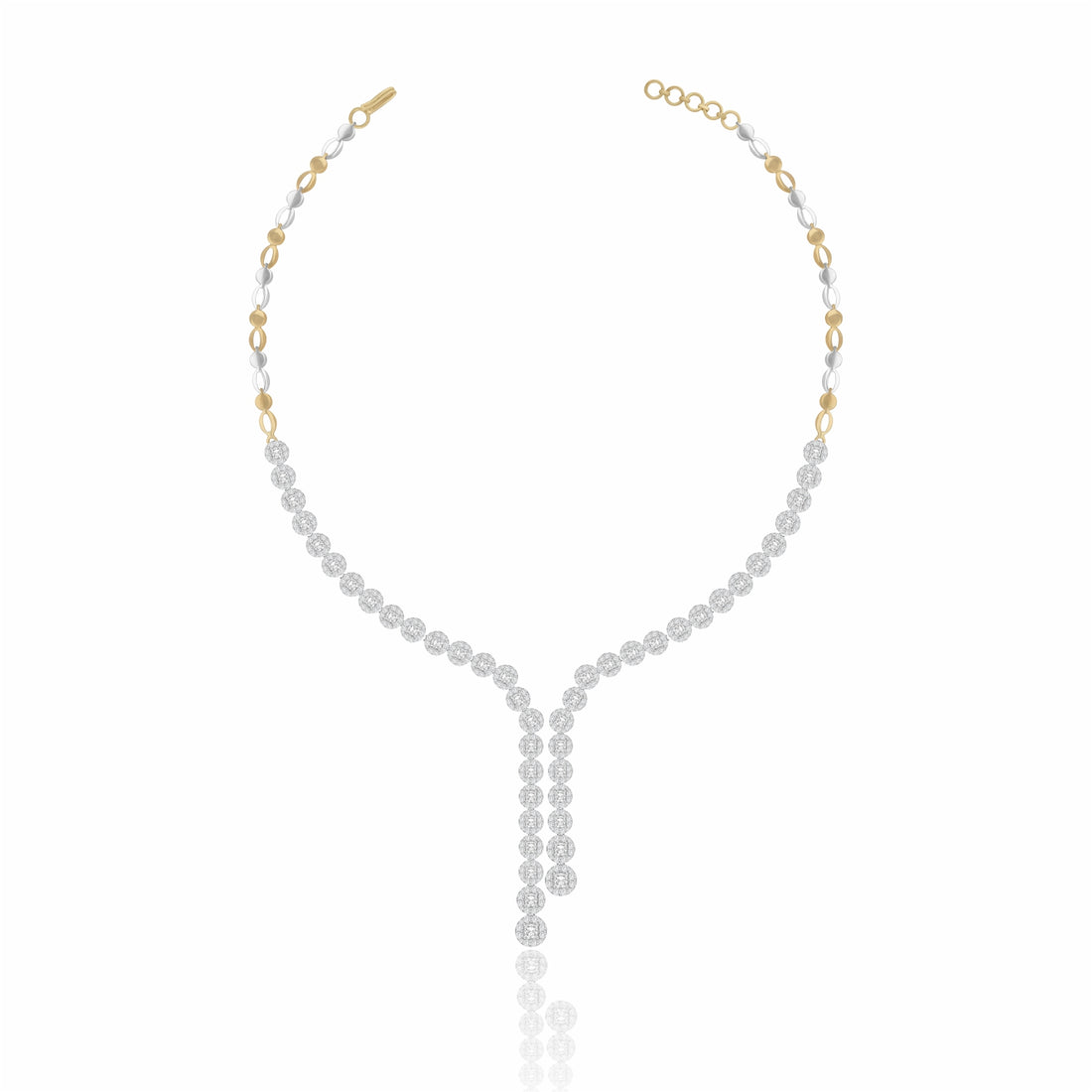 Waterfall Lab Grown Diamond Necklace