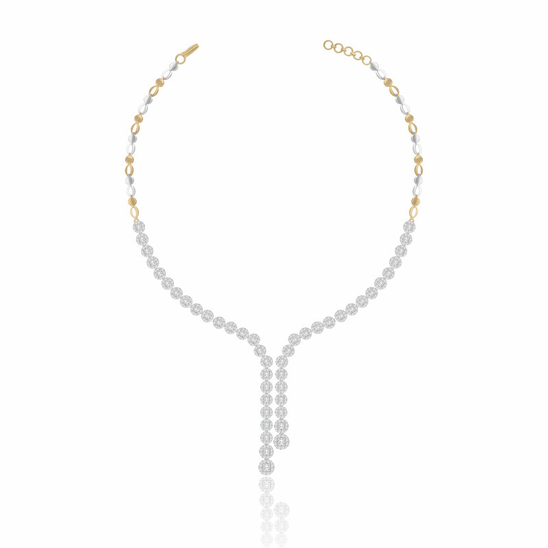 Waterfall Lab Grown Diamond Necklace