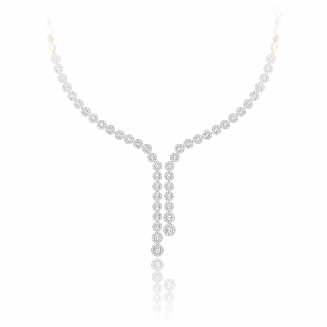 Waterfall Lab Grown Diamond Necklace