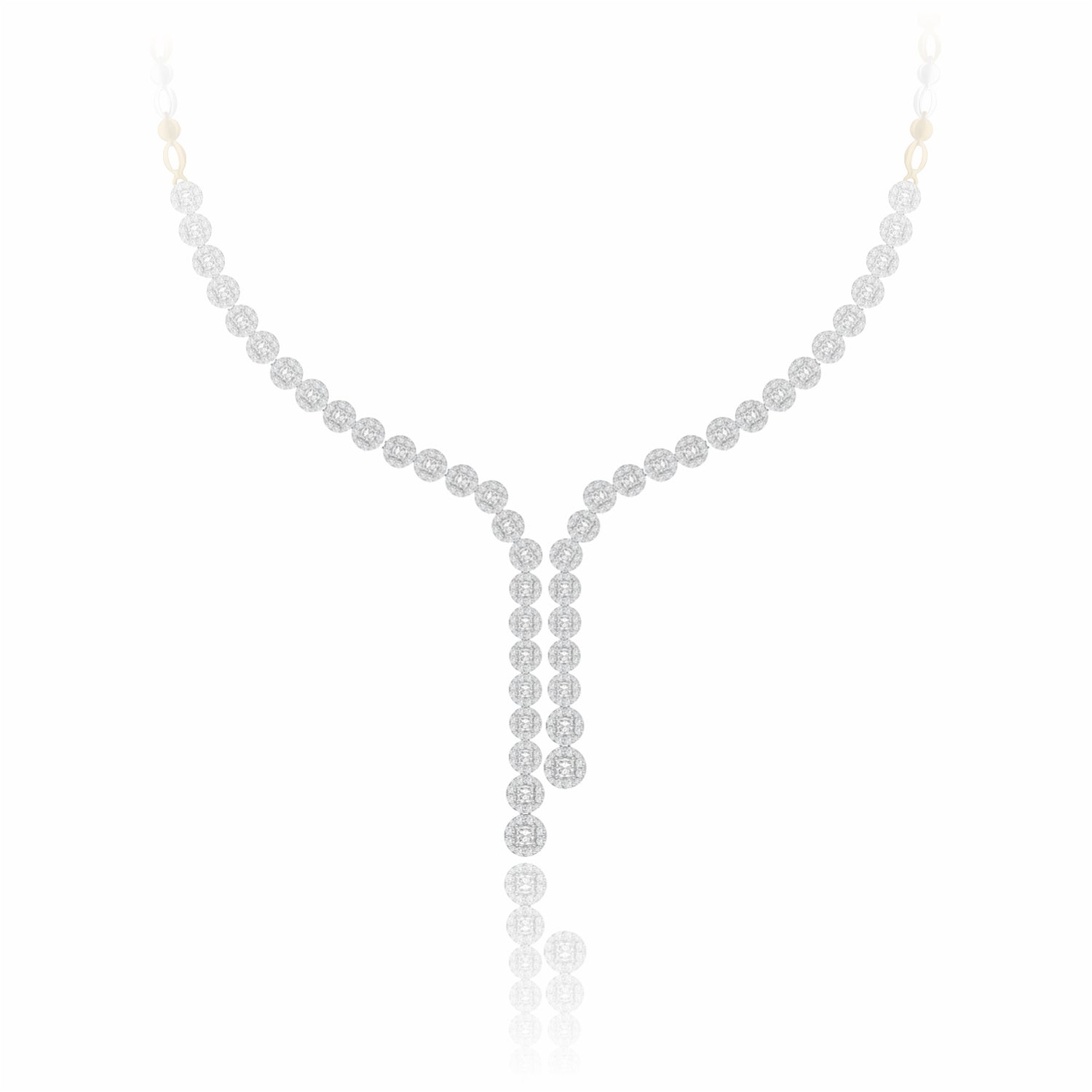 Waterfall Lab Grown Diamond Necklace