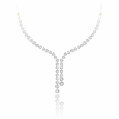Waterfall Lab Grown Diamond Necklace