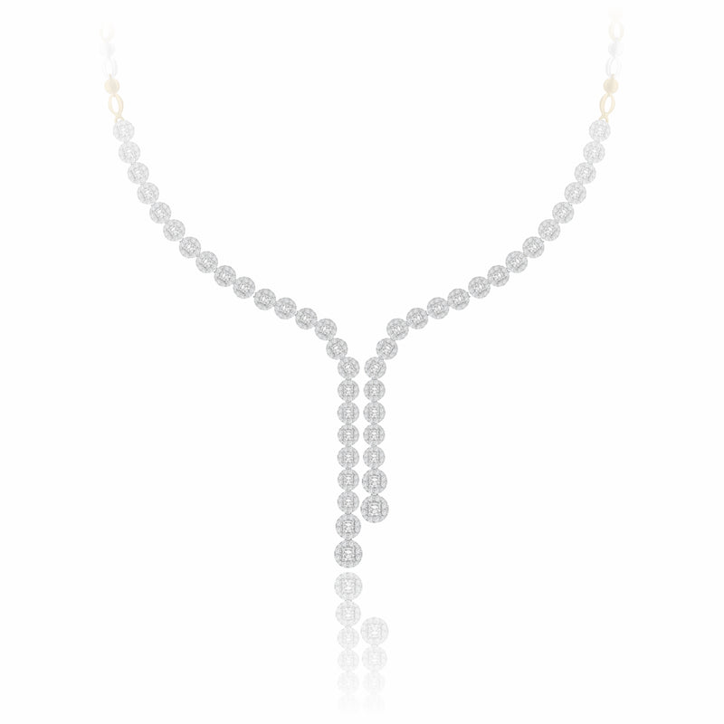 Waterfall Lab Grown Diamond Necklace
