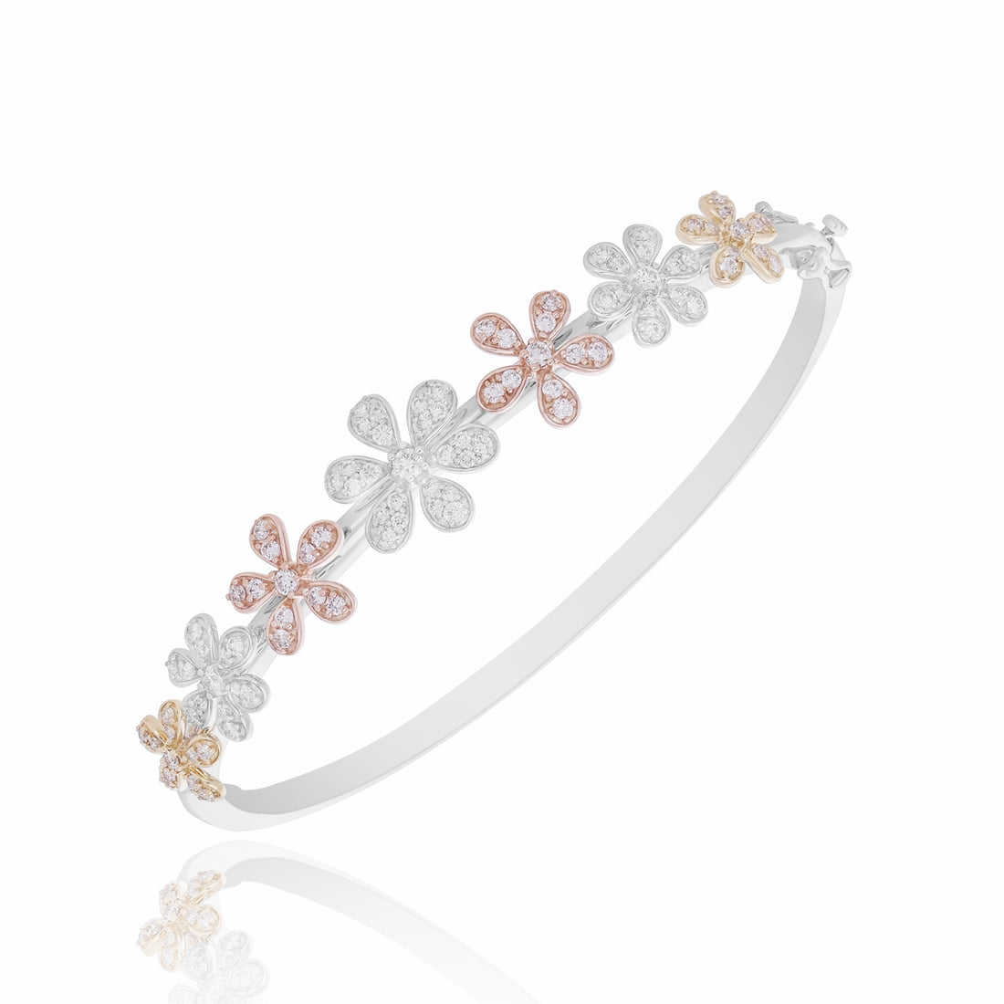 Petal Parade Lab Grown Diamond Bangle