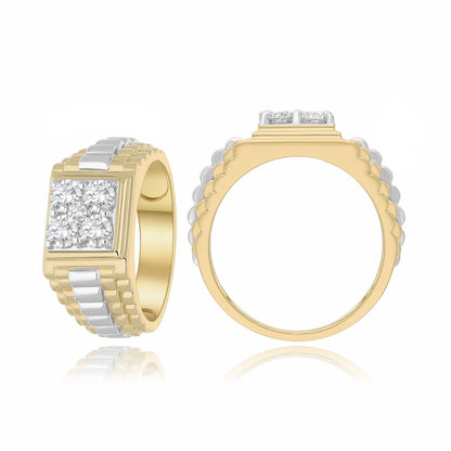 Golden Frost Lab Grown Diamond Ring