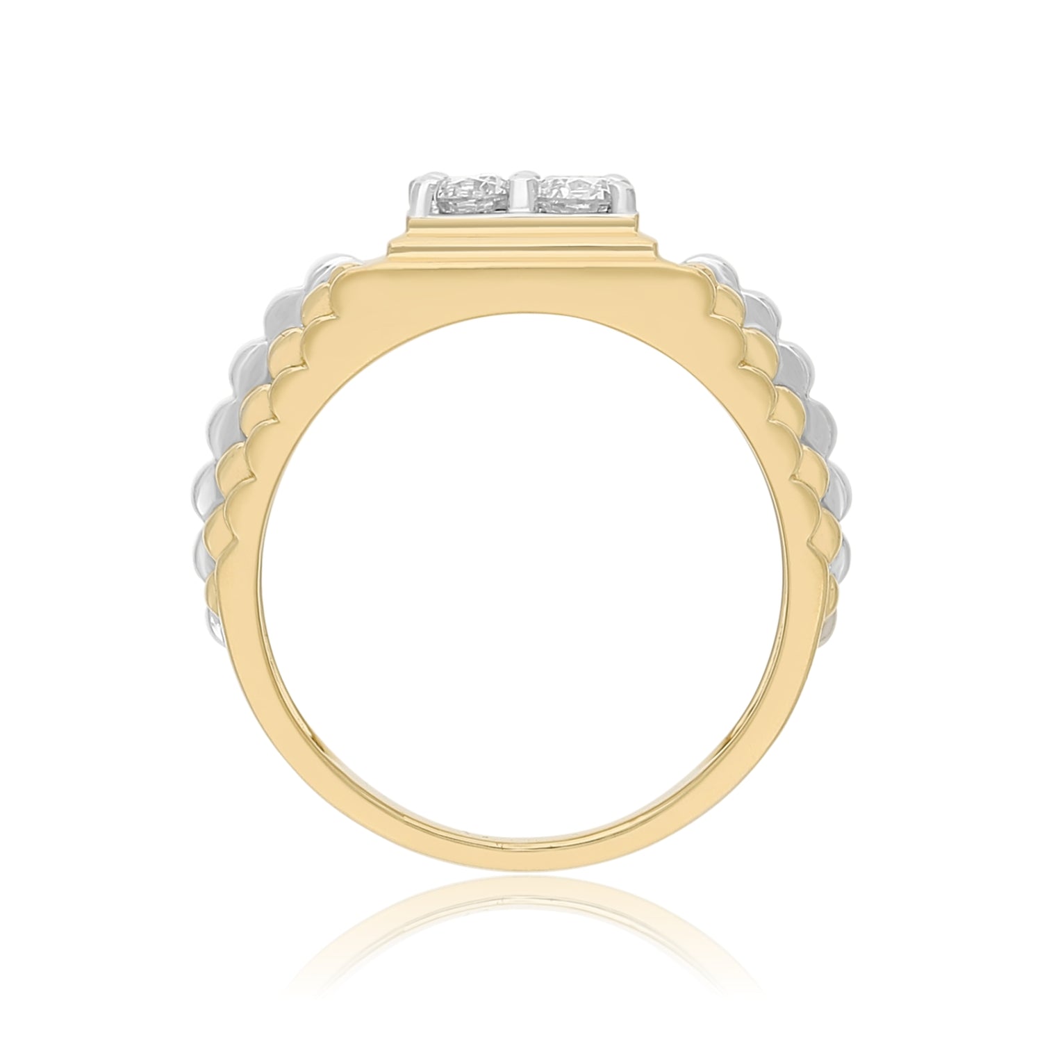 Golden Frost Lab Grown Diamond Ring