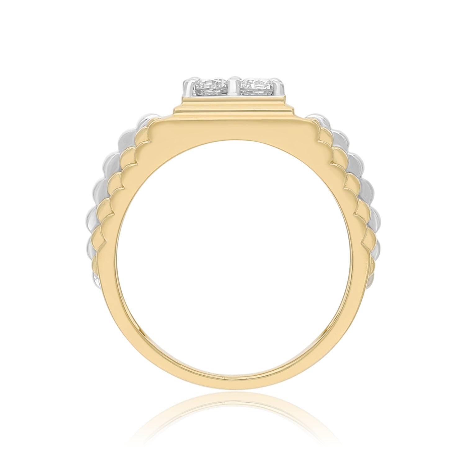 Golden Frost Lab Grown Diamond Ring