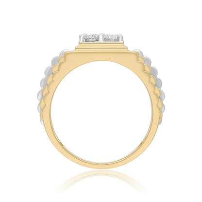 Golden Frost Lab Grown Diamond Ring