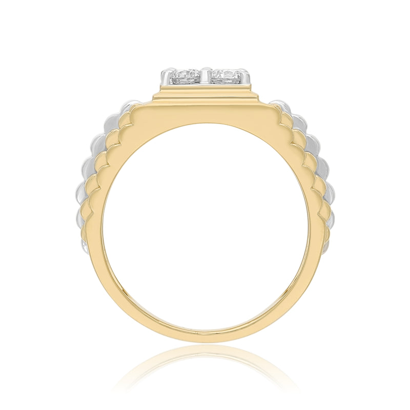 Golden Frost Lab Grown Diamond Ring