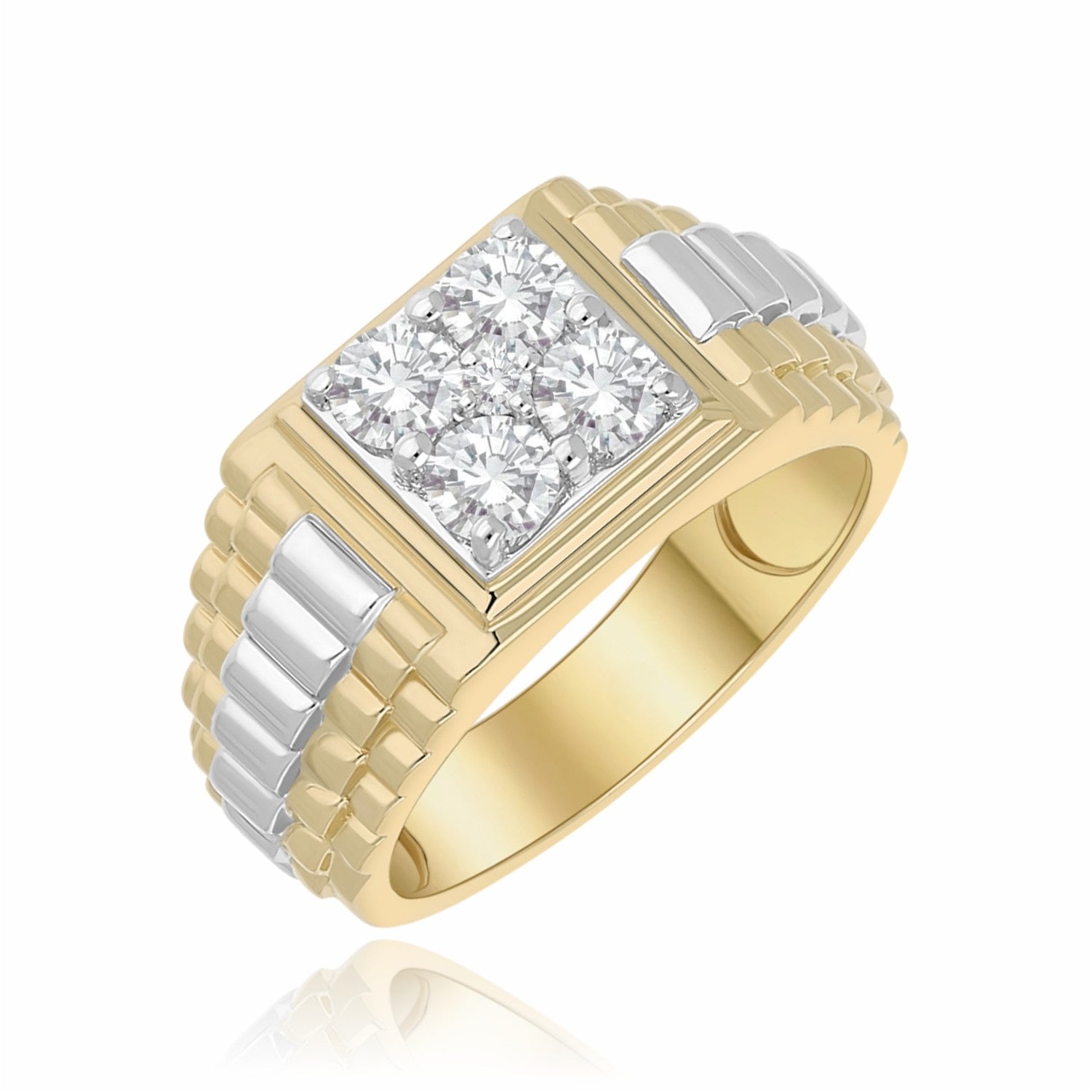 Golden Frost Lab Grown Diamond Ring