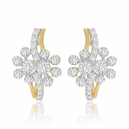 Bloom Burst Lab Grown Diamond Earrings