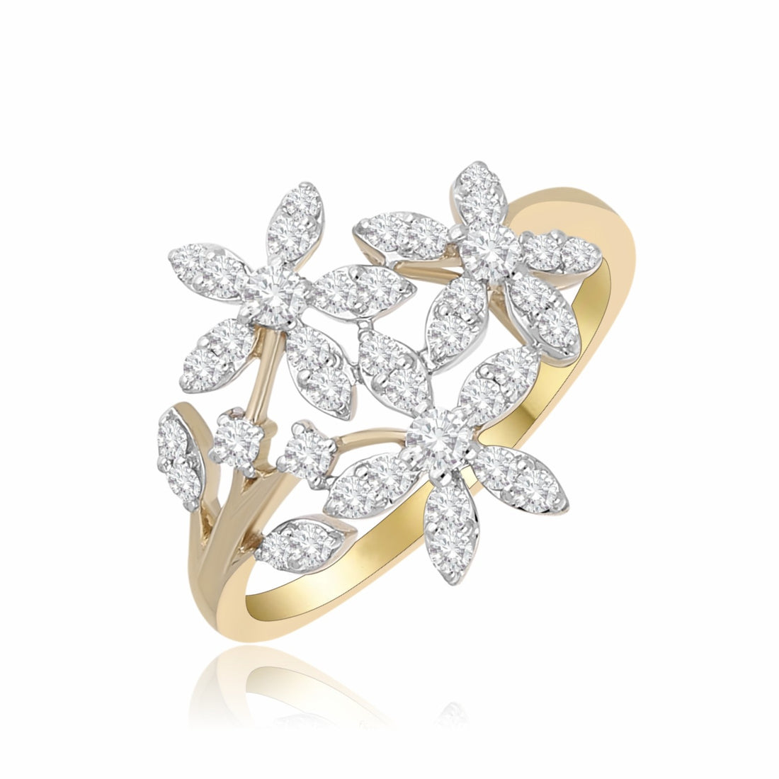 Blossom Bouquet Lab Grown Diamond Ring