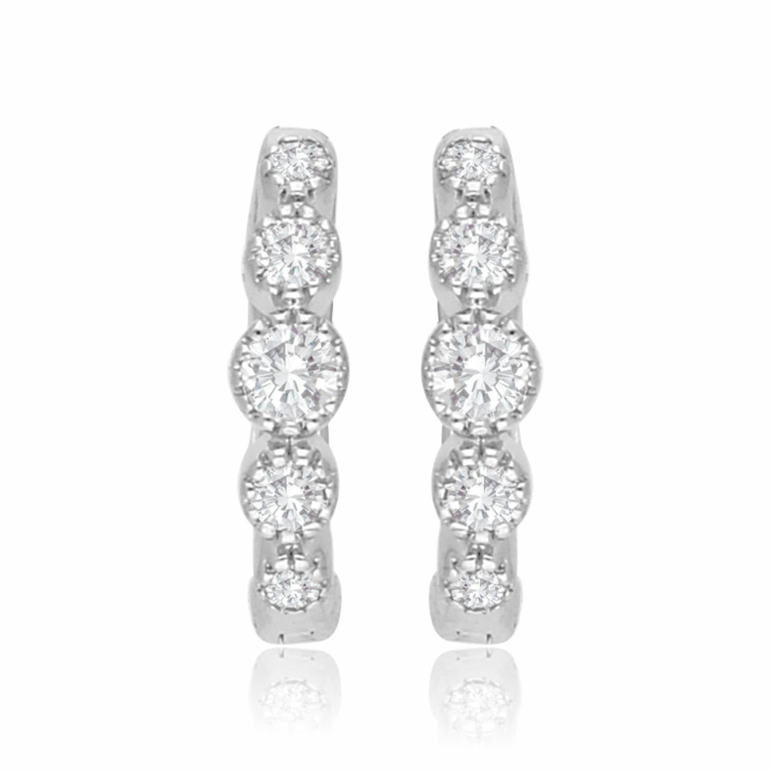 In-line Lab Grown Diamond Earrings