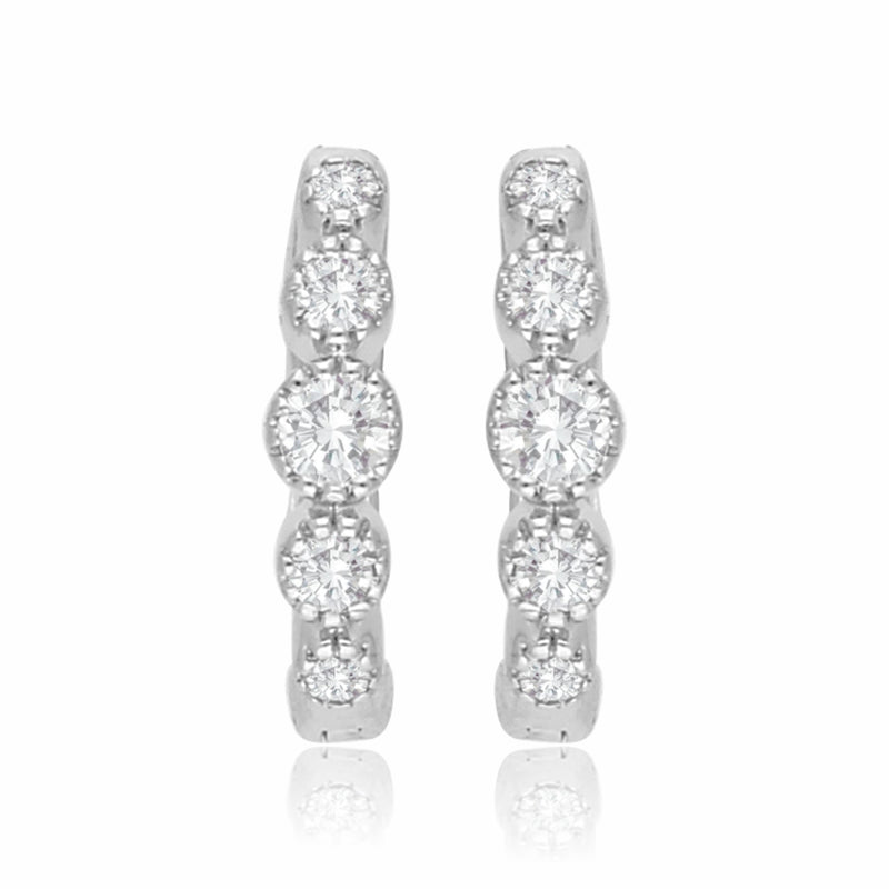 In-line Lab Grown Diamond Earrings