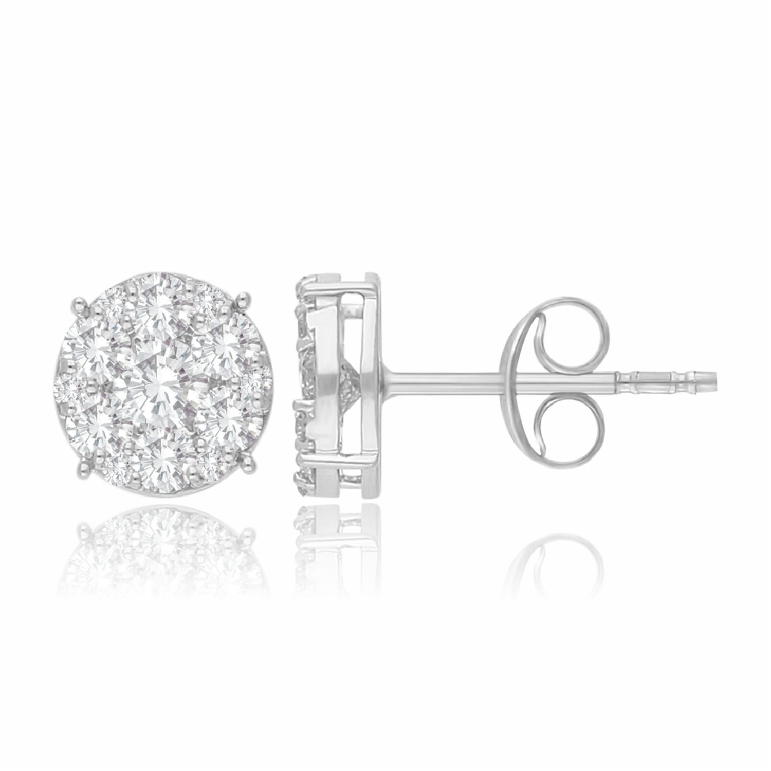 Illusional Lab Grown Diamond Earrings
