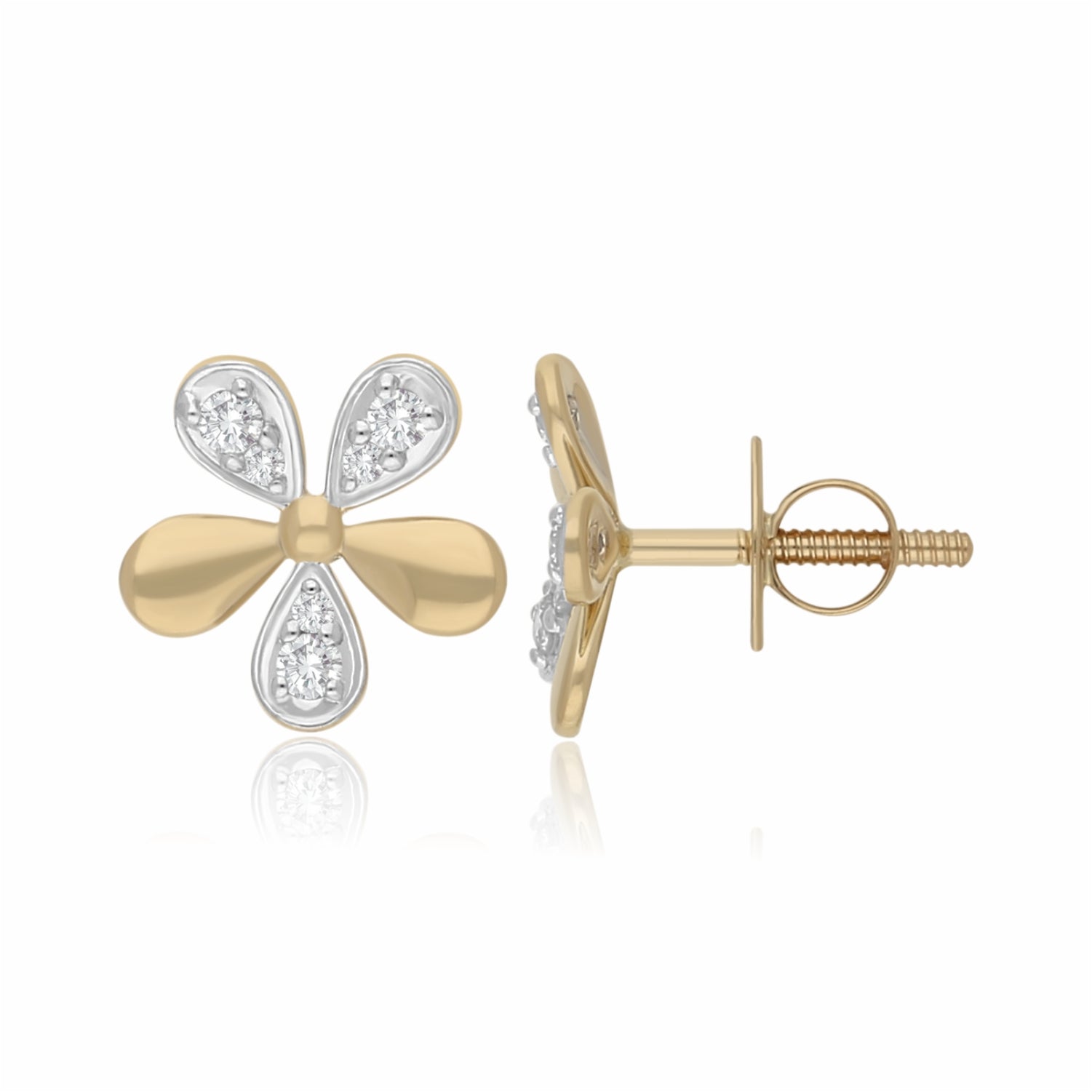 Flutter Lab Grown Diamond Earrings