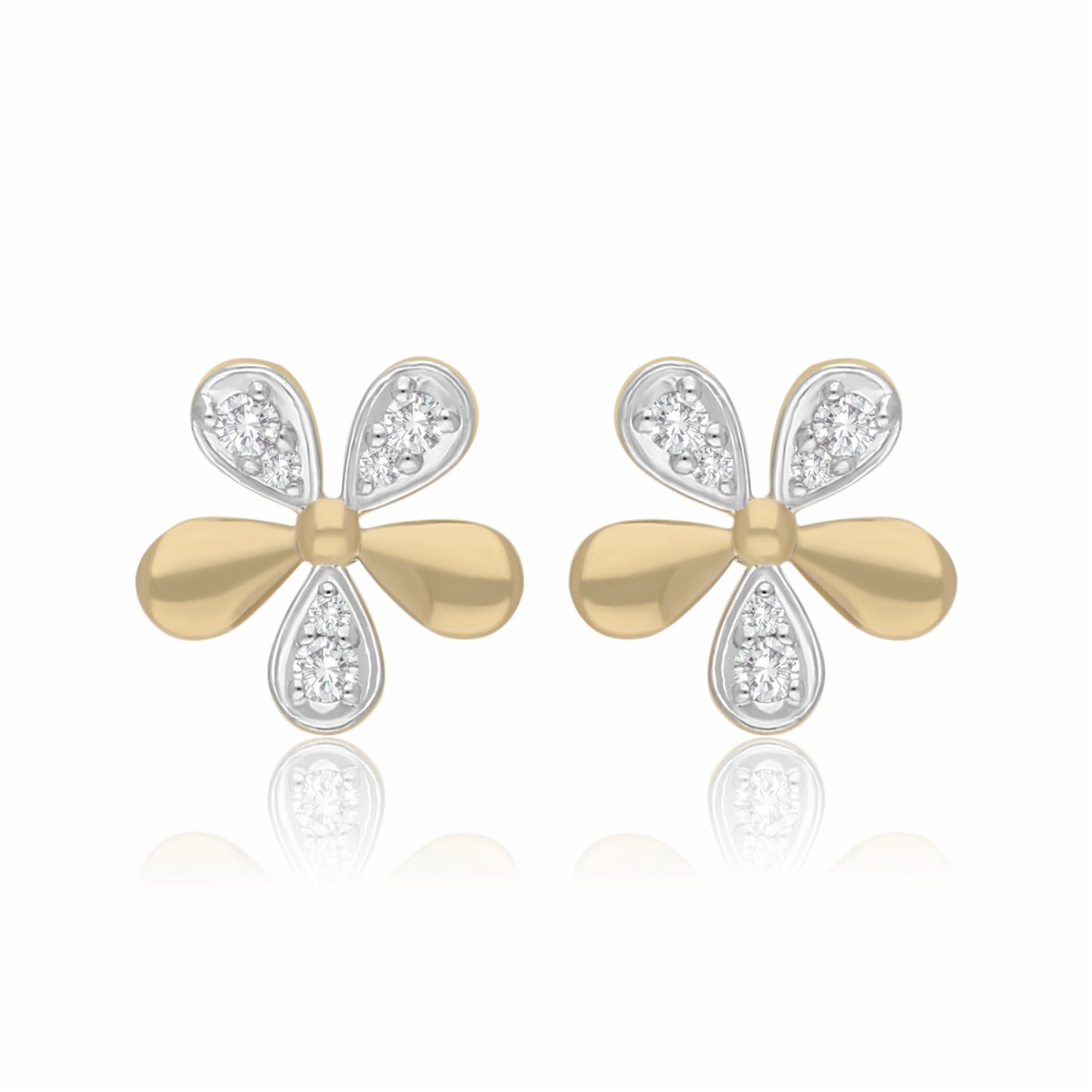 Flutter Lab Grown Diamond Earrings