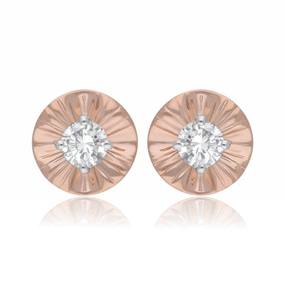 Petal Ray Lab Grown Diamond Earrings