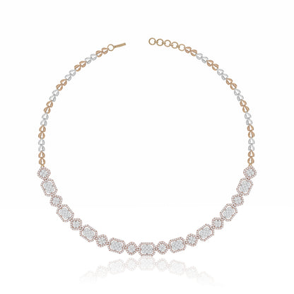 Mystique Halo Lab Grown Diamond Necklace
