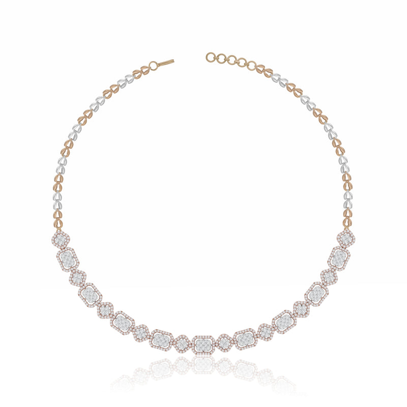 Mystique Halo Lab Grown Diamond Necklace