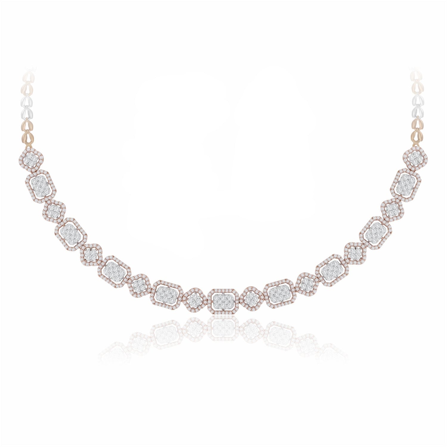 Mystique Halo Lab Grown Diamond Necklace