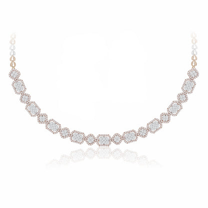 Mystique Halo Lab Grown Diamond Necklace