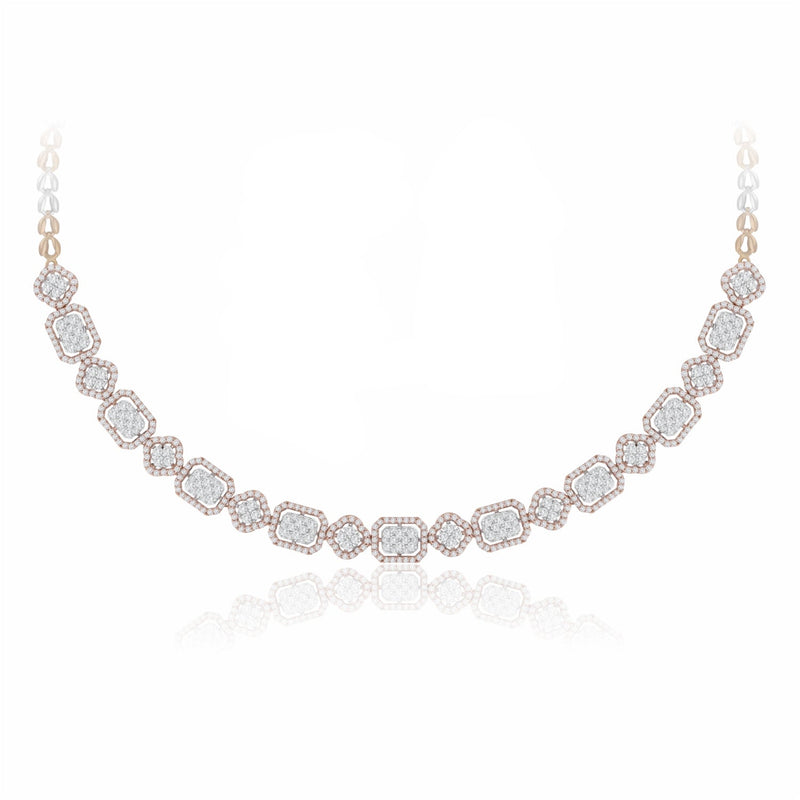 Mystique Halo Lab Grown Diamond Necklace