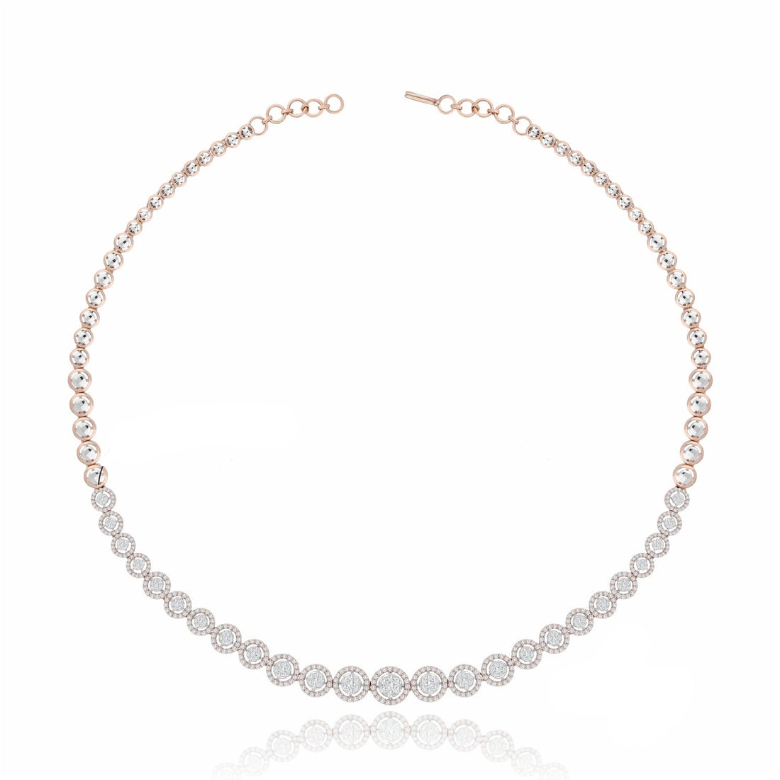 Sparkling Orb Lab Grown Diamond Necklace