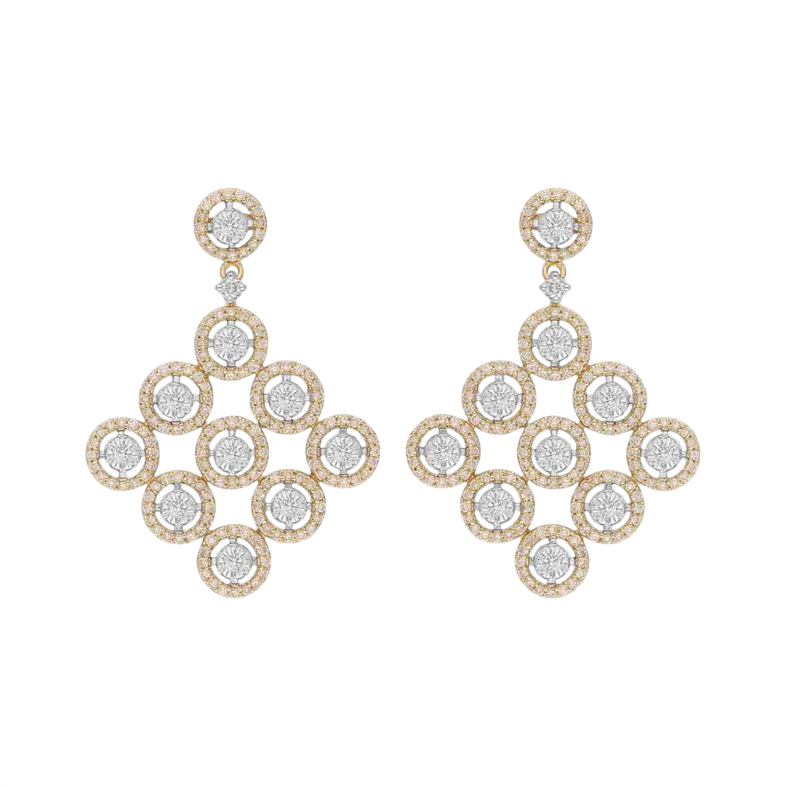 Stellar Network Lab Grown Diamond Earrings