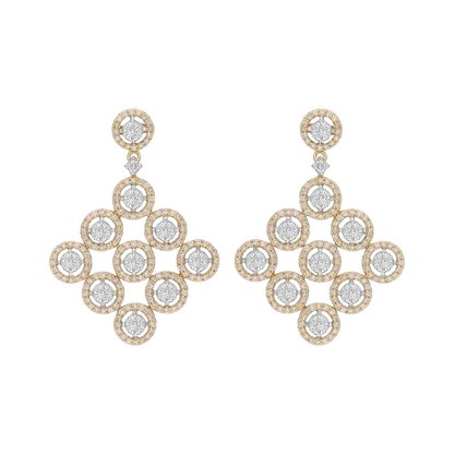 Stellar Network Lab Grown Diamond Earrings