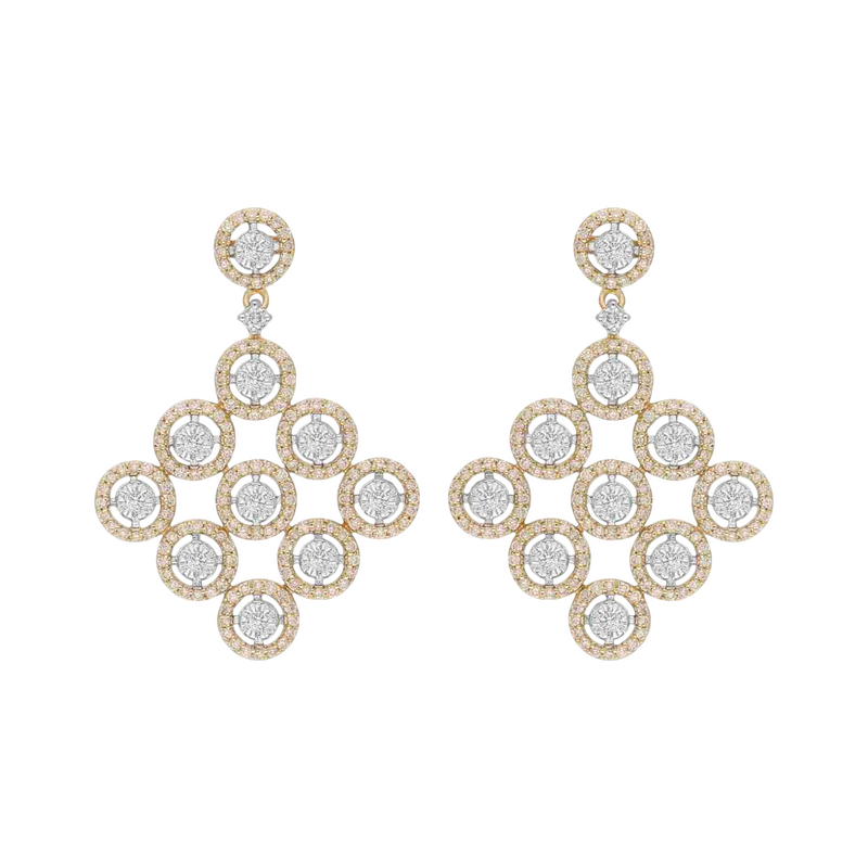 Stellar Network Lab Grown Diamond Earrings