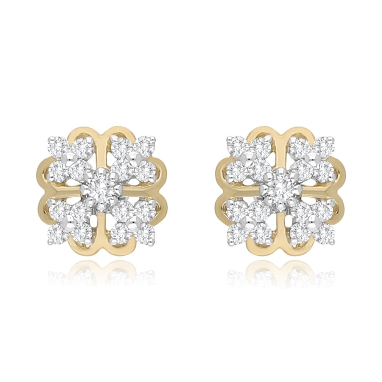 Fleur Radiance Lab Grown Diamond Earrings