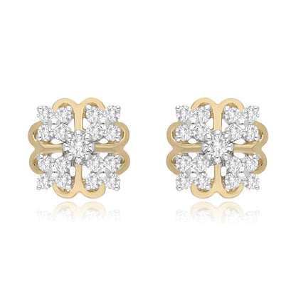 Fleur Radiance Lab Grown Diamond Earrings