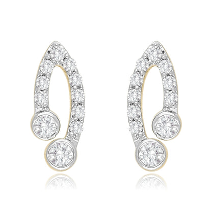 Glimmering Grove Lab Grown Diamond Earrings