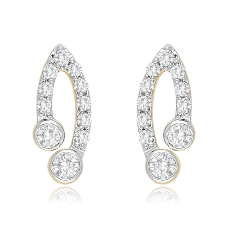 Glimmering Grove Lab Grown Diamond Earrings
