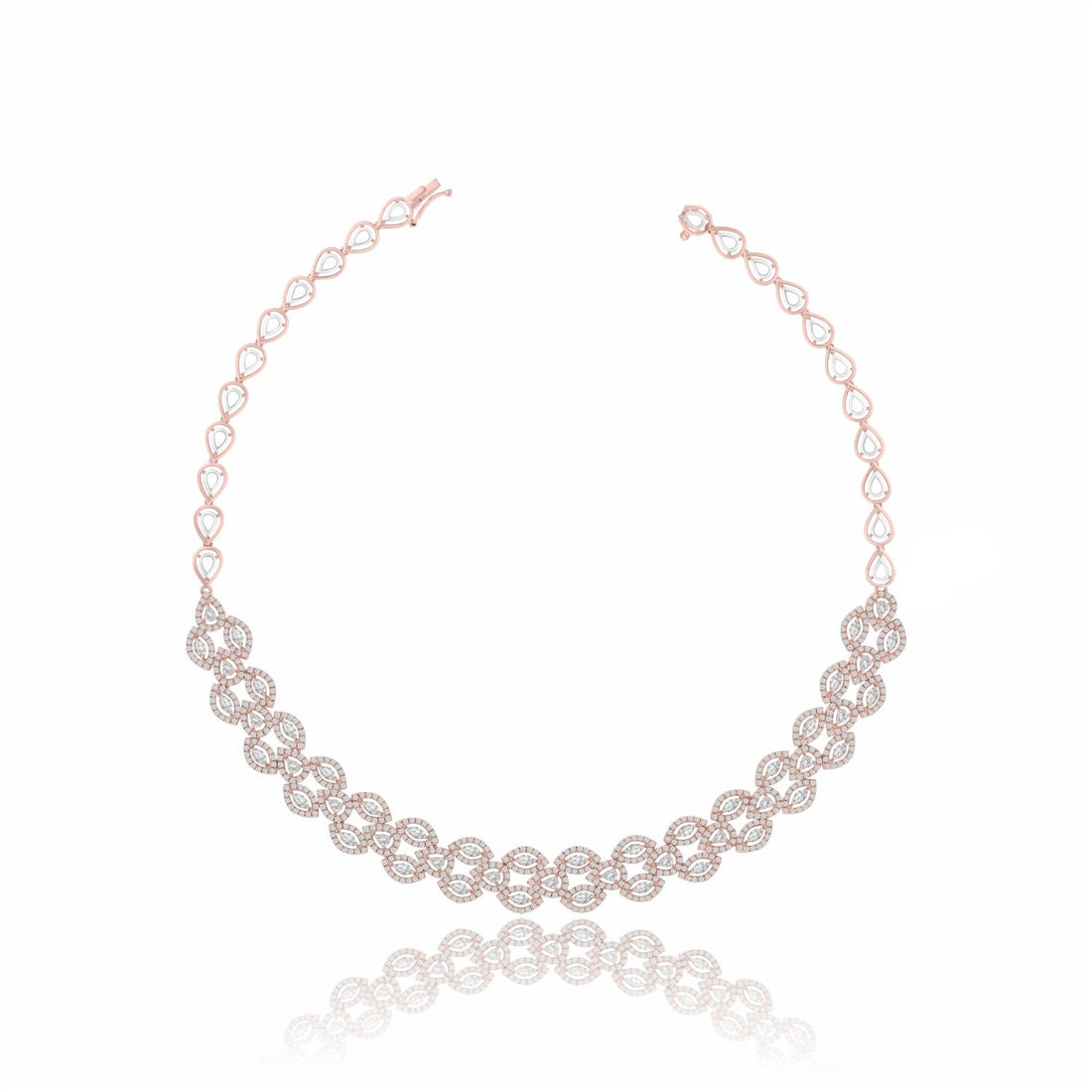 Timeless Link Lab Grown Diamond Necklace