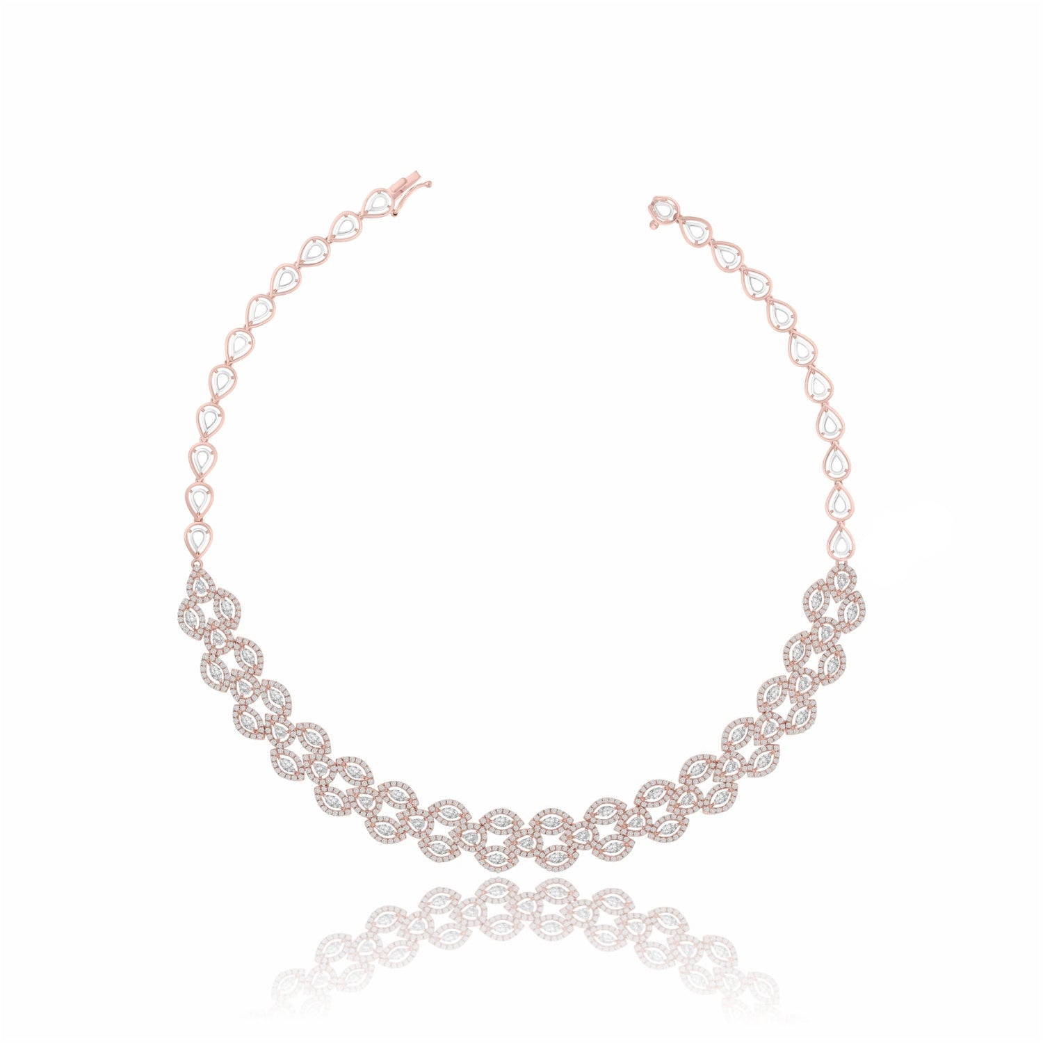 Timeless Link Lab Grown Diamond Necklace
