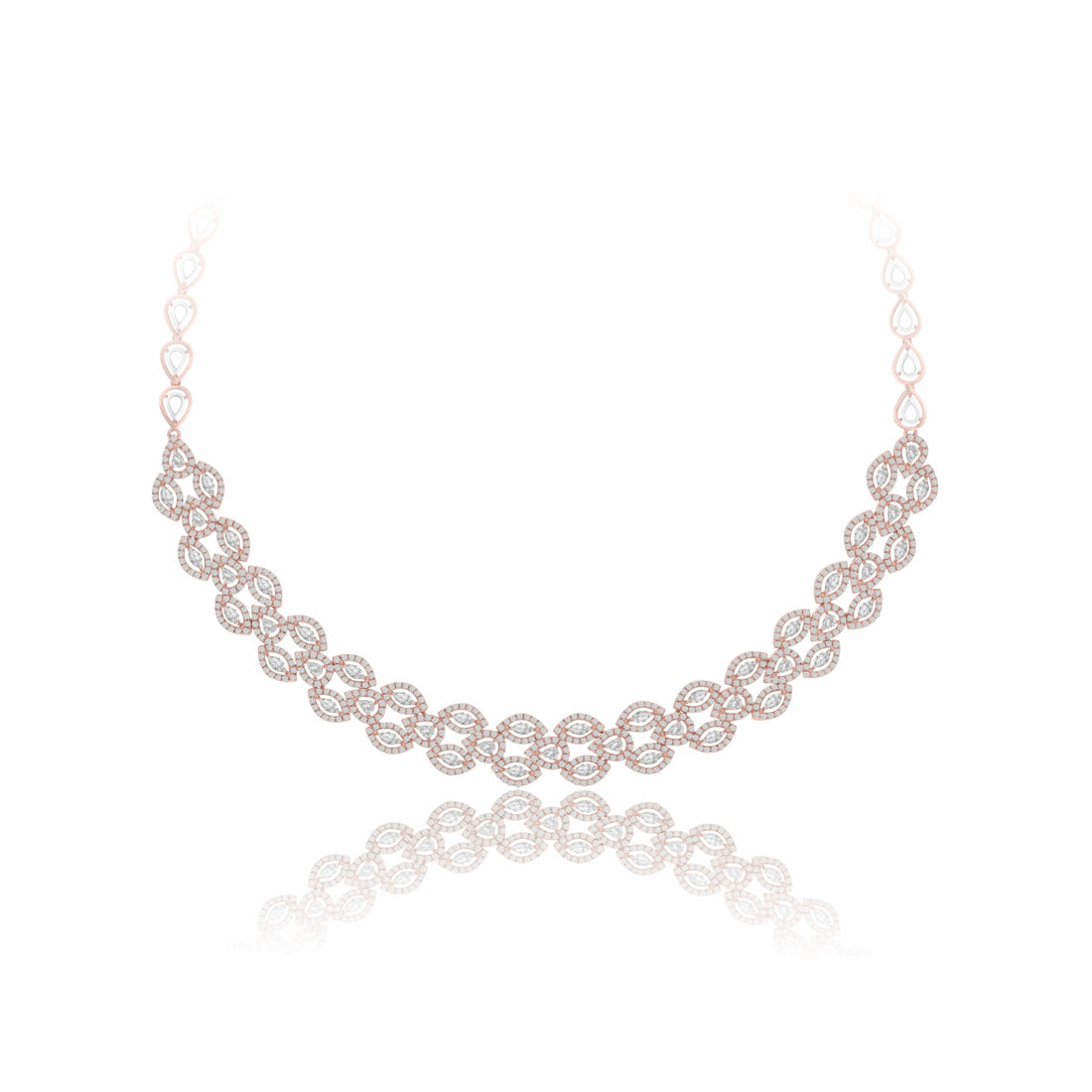 Timeless Link Lab Grown Diamond Necklace