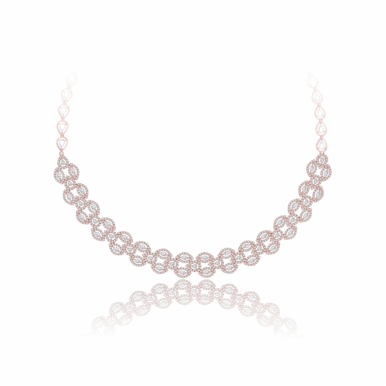 Timeless Link Lab Grown Diamond Necklace