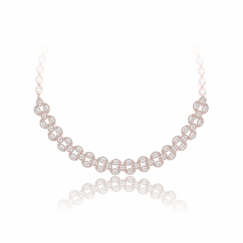 Timeless Link Lab Grown Diamond Necklace