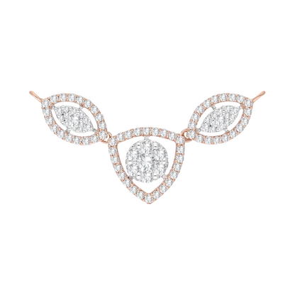 Mystic Triad Lab Grown Diamond Pendant