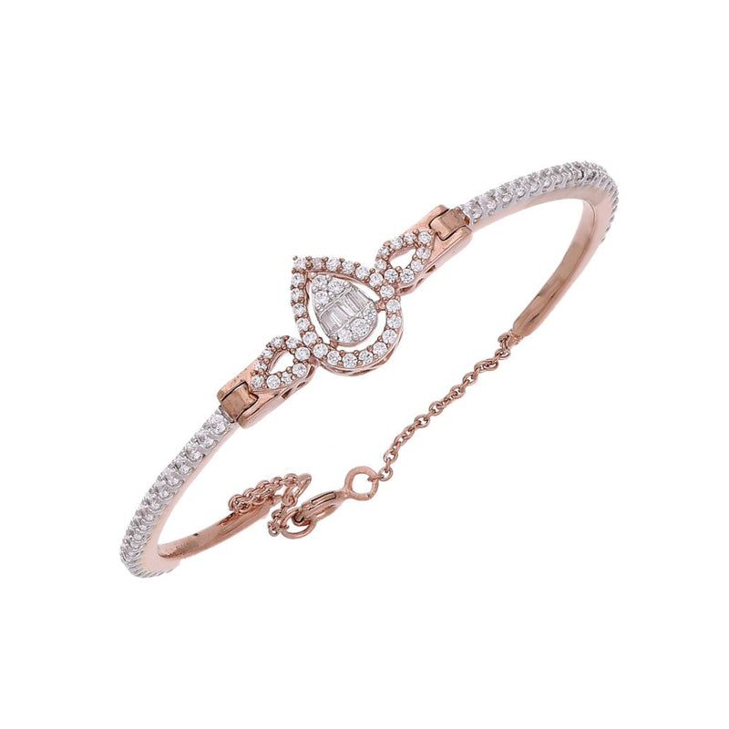 Blushing Teardrop Lab Grown Diamond Bracelet