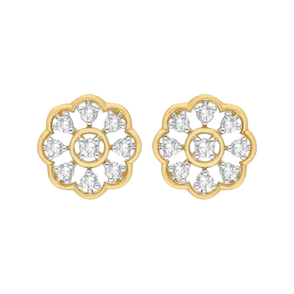 Glimmering Garden Lab Grown Diamond Earrings