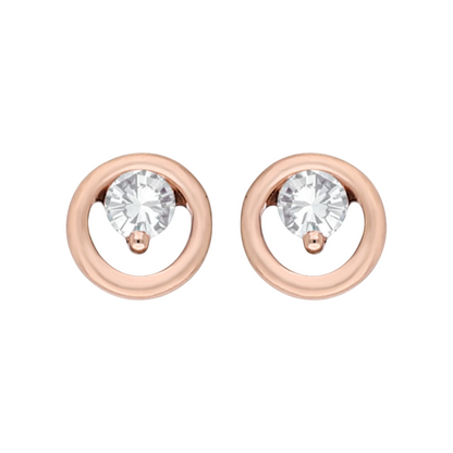 Modern Loop Lab Grown Diamond Earring