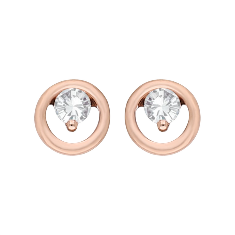 Modern Loop Lab Grown Diamond Earring