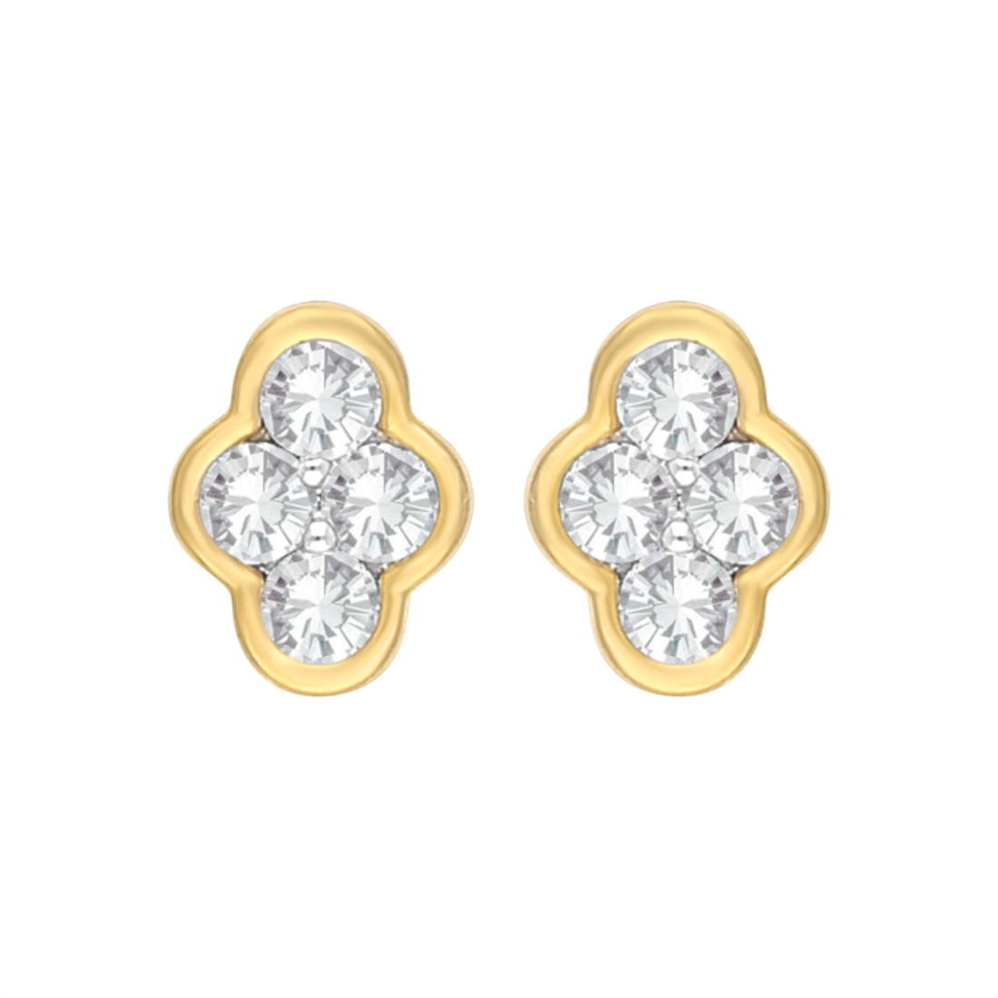 Quadra Sparkle Lab Grown Diamond Earrings