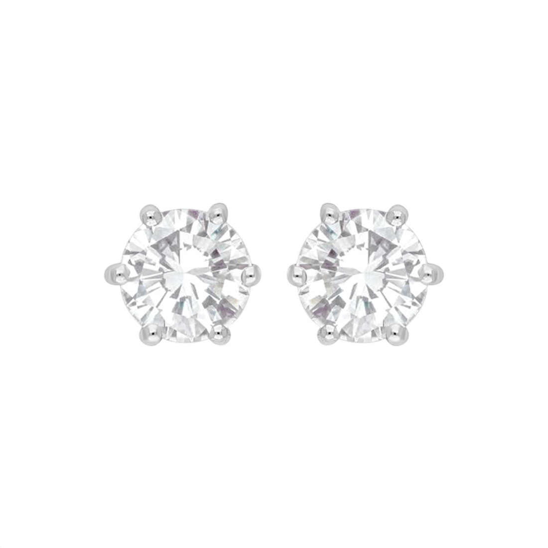 Heritage Solitaire Lab Grown Diamond Earrings