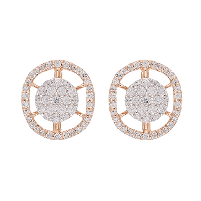 Celestial Orb Lab Grown Diamond Earrings