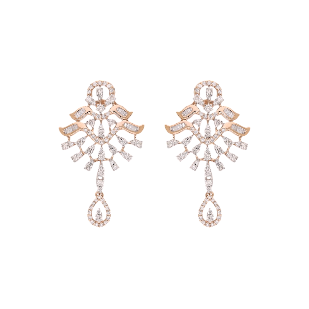 Starlit Archway Lab Grown Diamond Earrings