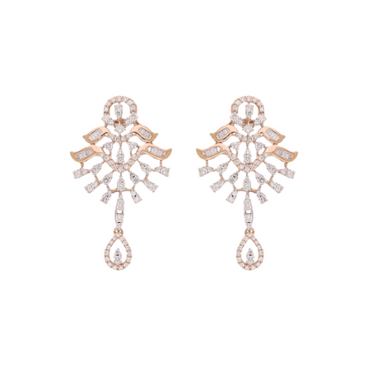 Starlit Archway Lab Grown Diamond Earrings