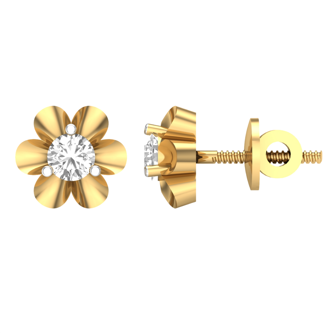 Fleur Brilliance Lab Grown Diamond Earrings